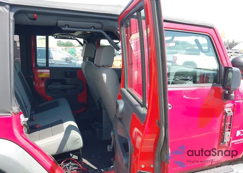 2008 Jeep Wrangler Unlimited X from USA, damaged, VIN 1J4GA391X8L507744